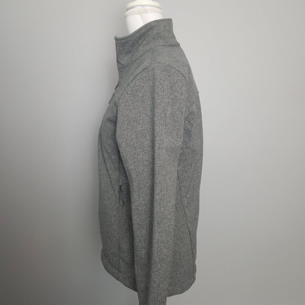 The North Face S Women’s Jacket Full-Zip Heather Gray Fleece Lined – Small - Picture 7 of 7